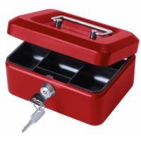 8" Cash Box, Red