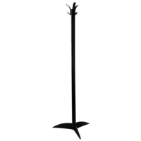 Hat and Coat Stand, Black