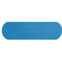 Blue Detectable Plasters, Senior Strip, Box 100 Blue Detectable Plasters, Senior Strip, Box 100