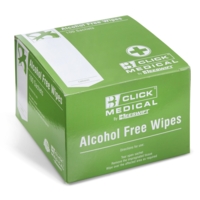 Alcohol Free Medical Wipes Box 100