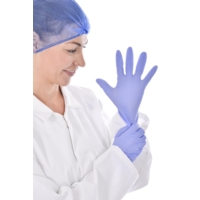 Nitrile Glove Blue Powder Free Medium, Pack 100