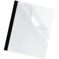 1.5mm Thermal Binding Covers White, Box 100