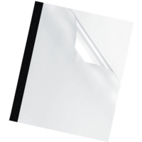 5mm Thermal Binding Covers Black, Box 100