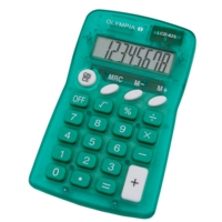 Pocket Calculator, 8 Digit Green 8480 Pocket Calculator, 8 Digit Green 8480
