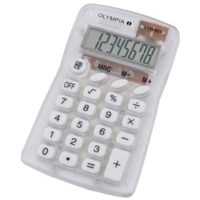 Pocket Calculator, 8 Digit White  12598  17529LM