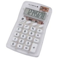 Pocket Calculator, 8 Digit White 12598 17529LM Pocket Calculator, 8 Digit White 12598 17529LM