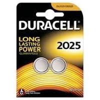 Duracell Batteries, CR2025 Twin Pack