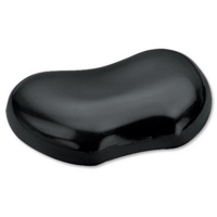 Fellowes Crystal Gel Wrist Rest, Black