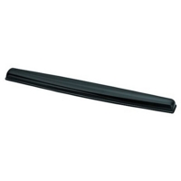 Fellowes Crystal Gel Keyboard Rest, Black  9112201