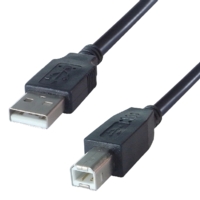 Printer Cable, USB A to B 1.5 meter
