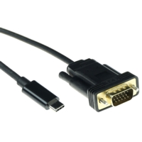 USB Display Cable Type C to VGA   2 meter