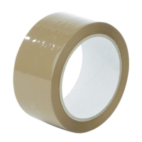 Buff Parcel Tape 75x66m Three Inch, Each