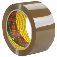 Scotch BUFF Parcel Tape 66m x 48mm  PACK 6