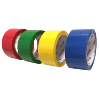 Polypropylene RED Tape 50m x 66 meter,  EACH