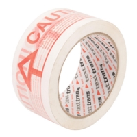 Printed CAUTION 50mm x 66 meter EACH Printed CAUTION 50mm x 66 meter EACH