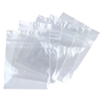 Grip Seal Bag, Clear Plain 76 x 82mm  Pack 100