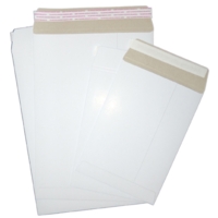 All Board Envelope, White 241 x 178mm  Box 100  Fits A5