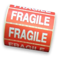 Parcel Labels, 1,000 FRAGILE