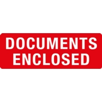 Parcel Labels, 1,000 DOCUMENTS ENCLOSED