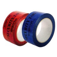Tamper Evident Security Tape Tegracheck 48mm x 50 meter Red