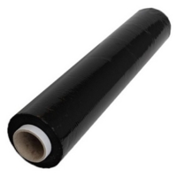 Black Stretch film 400mmx 250m Ext  Core Heavy Duty