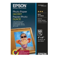 10x15cm Epson Glossy Inkjet Paper 190gsm Pack 50