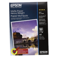 A4 Epson Heavy Weight Photo Inkjet Paper 167gsm Pack 50