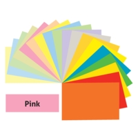 A4 160gsm Pink, Ream     Tropic/Pink