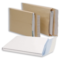 C4 Gusset Envelopes, White Plain, 120g, Box 125