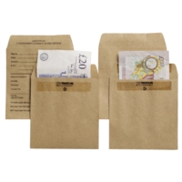 108x102 PLAIN Wage Envelopes, Self Seal  Box 1,000