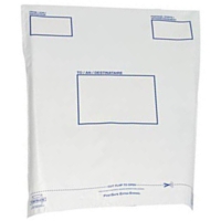 Elite White Poly Mailing Bag 395x430+50mm  Pack 100
