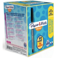 Inkjoy 100 Ball Pen Value Box 80 + 20 Free Black Inkjoy 100 Ball Pen Value Box 80 + 20 Free Black