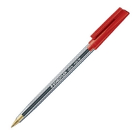 Staedtler Stick Ballpen Medium Red Box 10 Staedtler Stick Ballpen Medium Red Box 10