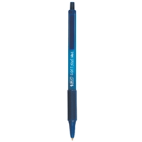 Bic Soft Feel Clic Ball Pen Blue   Box 12