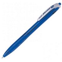 Pilot Begreen Rexgrip Retractable, Fine Blue Box 10