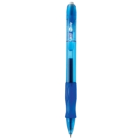 Bic Gelocity Gel Pen Blue Box 12