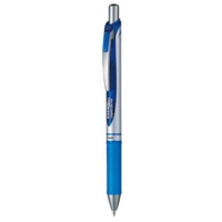 Pentel Energel XM Gel Retractable, Blue,  Box 12