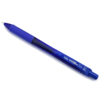 Pentel Energel X, BROAD Retractable, Blue, Box 12