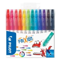 Pilot Frixion Assorted Colour Pack 12