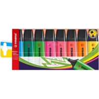 Stabilo Boss Highlighter Assorted Wallet of 8