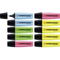 Stabilo Boss Highlighter Assorted Pack 10