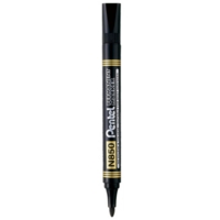 Pentel N850 Bullet Marker Black Pack 12 Pentel N850 Bullet Marker Black Pack 12