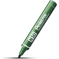 Pentel N50 Bullet Marker Green  N50-D,  Box 12