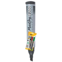 Bic 2300 Permanent Marker Chisel Pack 4 Assorted Bic 2300 Permanent Marker Chisel Pack 4 Assorted