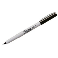 Sharpie Ultra Fine Marker Black  Twin Pack