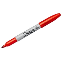 Sharpie Fine Markers, Red Box 12  S0810940