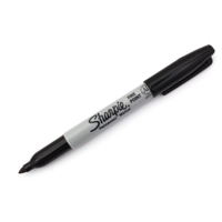 Sharpie Pro Marker Permanent Bullet Black   Single Pen