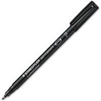 Staedtler Lumocolour 316 Non Permanent Fine, Black Box 10 Staedtler Lumocolour 316 Non Permanent Fine, Black Box 10