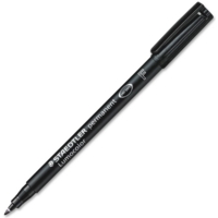 Staedtler Lumocolour Permanent 318 Fine, Black  Box 10