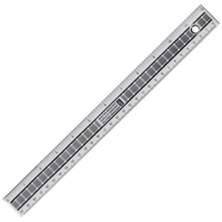 Shatterproof Ruler 30cm/12" Each